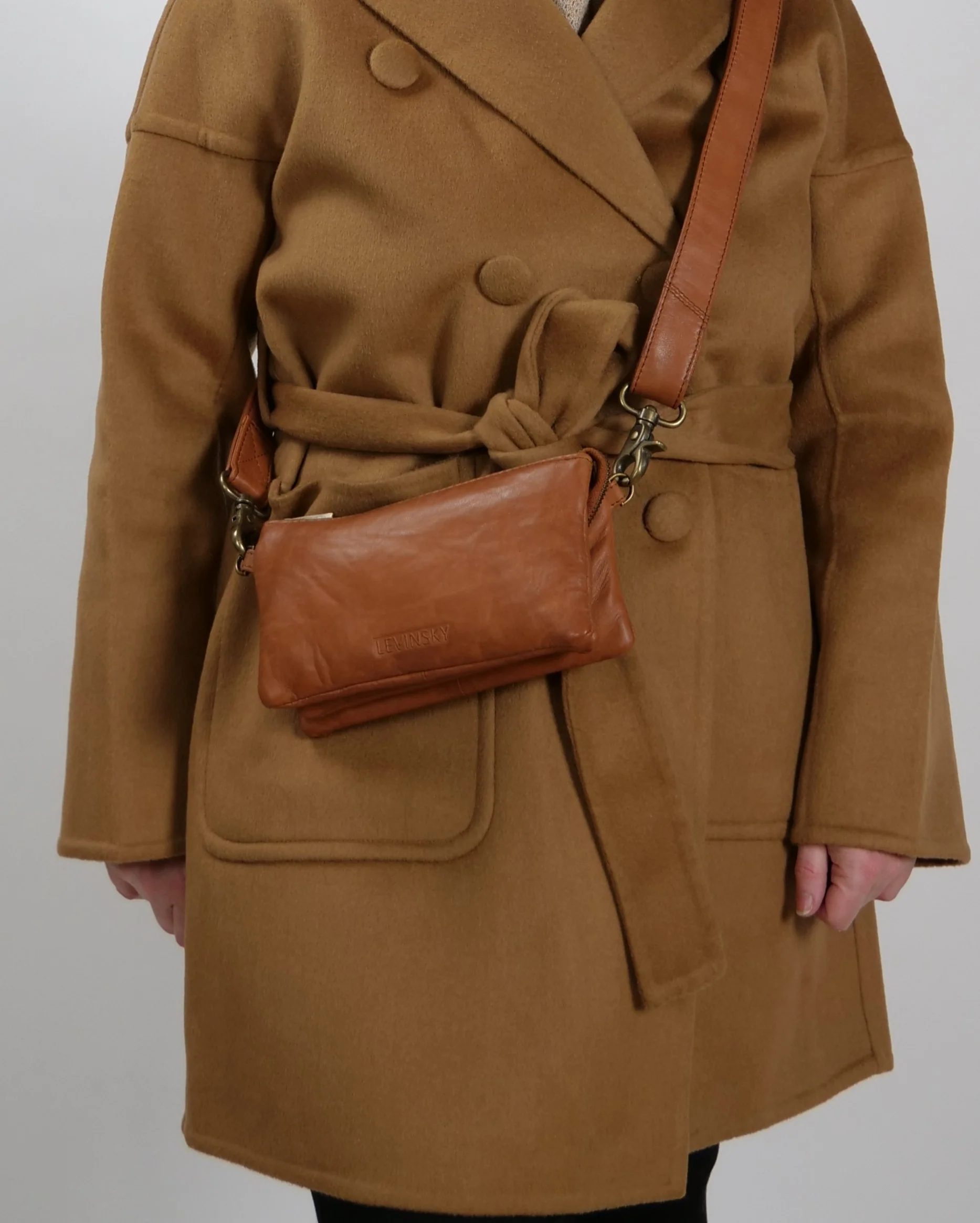 PF -01 taske - fårlæder - Accesories - cognac - Image 7