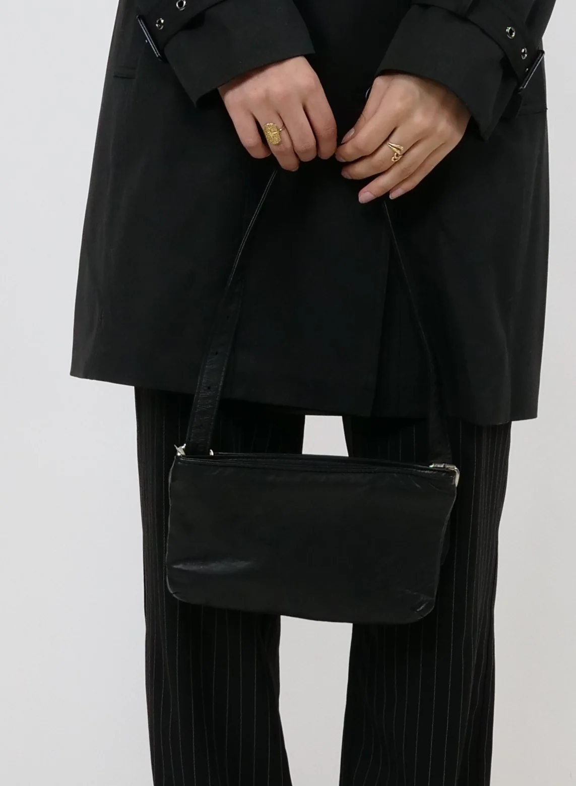 PF -06 -taske - fårlæder - Accesories - sort - Image 2