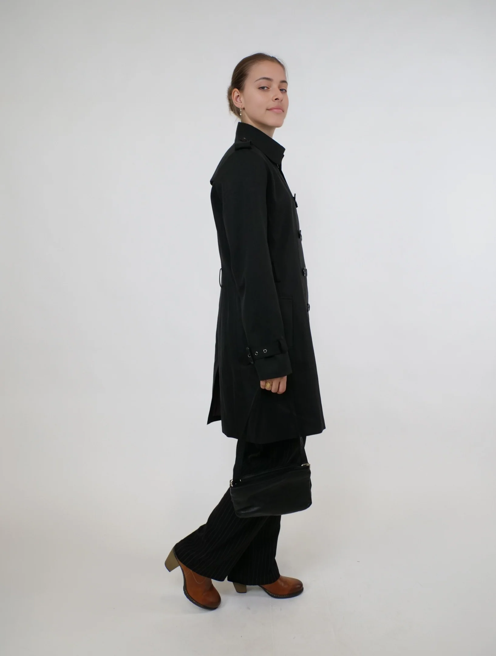 PF -06 -taske - fårlæder - Accesories - sort - Image 3