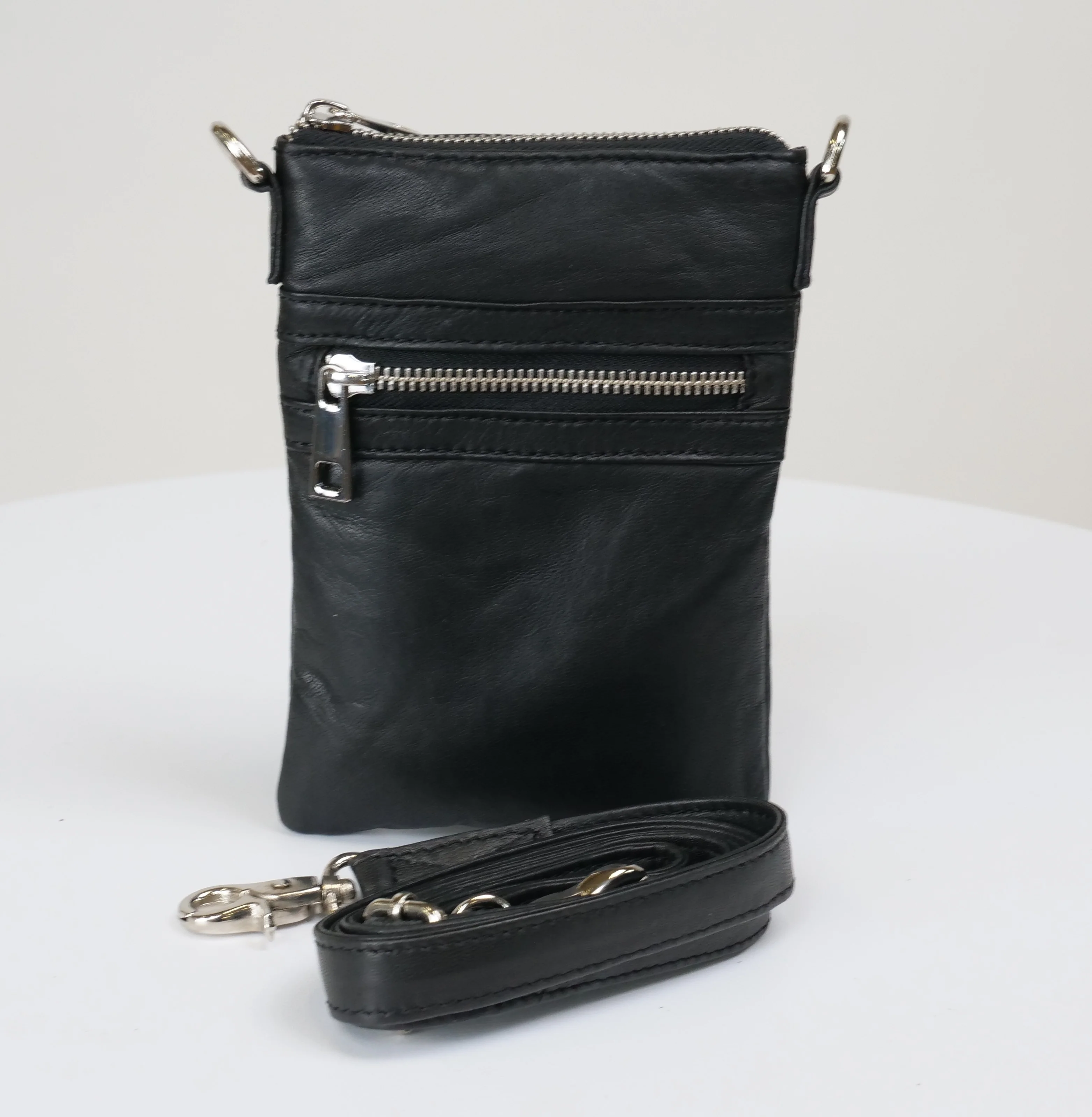 PF -07 taske - fårlæder - Accesories - sort - Image 6