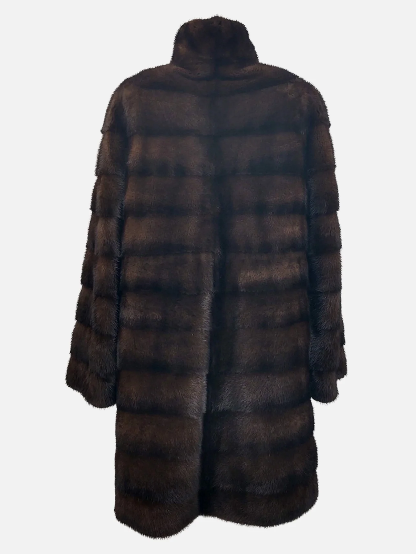Rosario, 90 cm. - krave - mink - kvinder - mahogni - Image 4