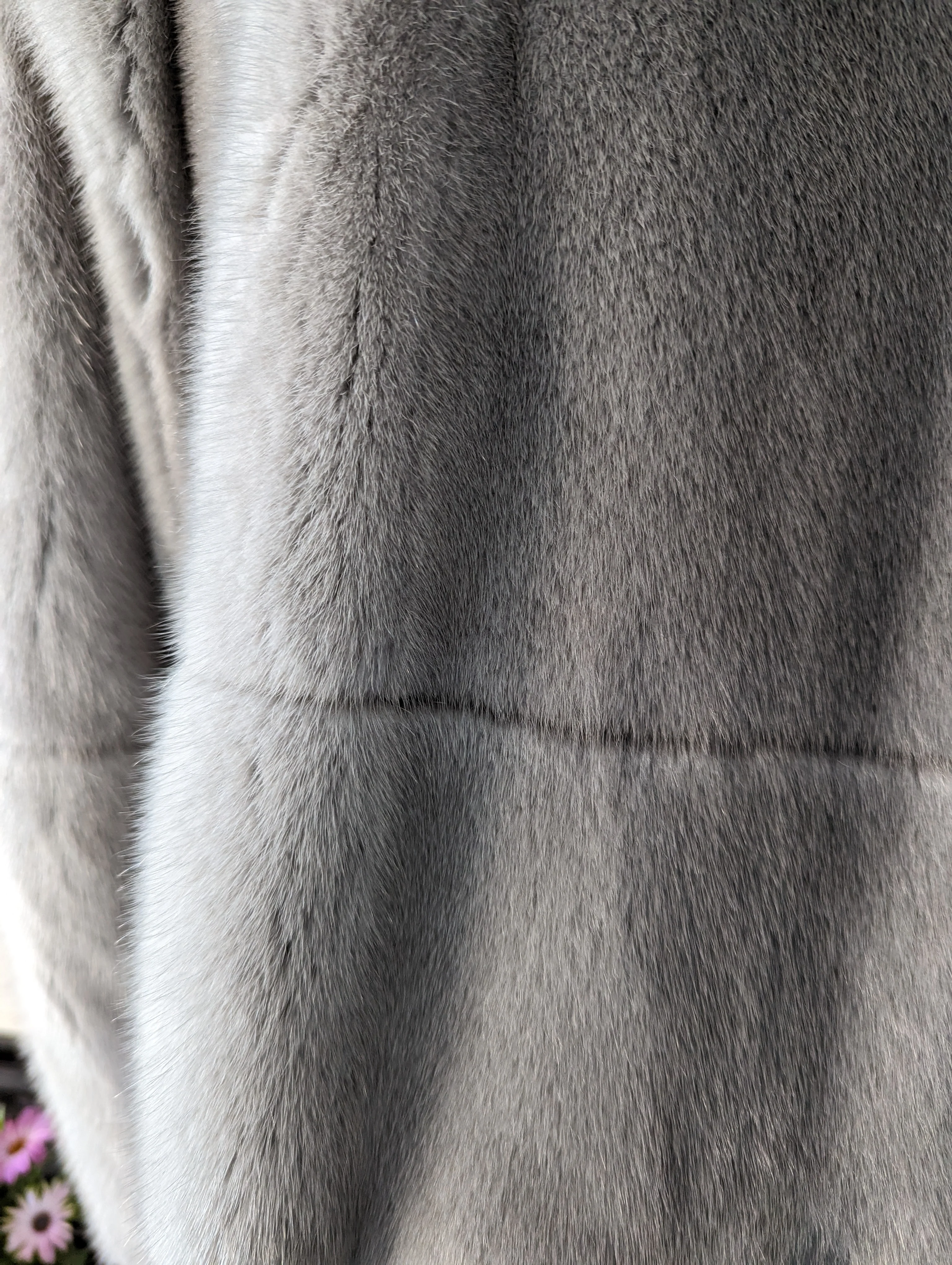 Sandy, 50 cm. - Mink Jakke - Kvinde - sapphire - Image 3