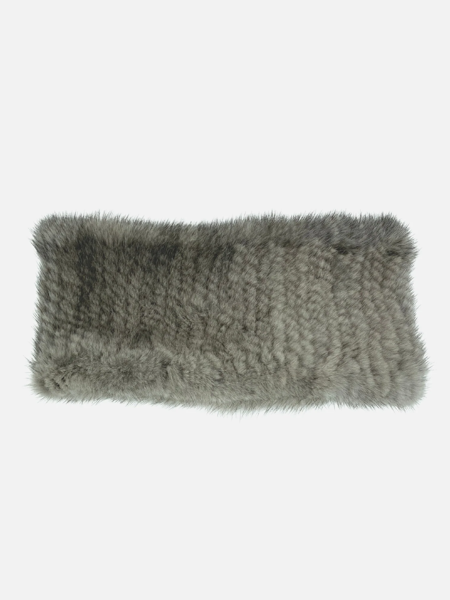 Pandebånd i grå mink pels - Image 7