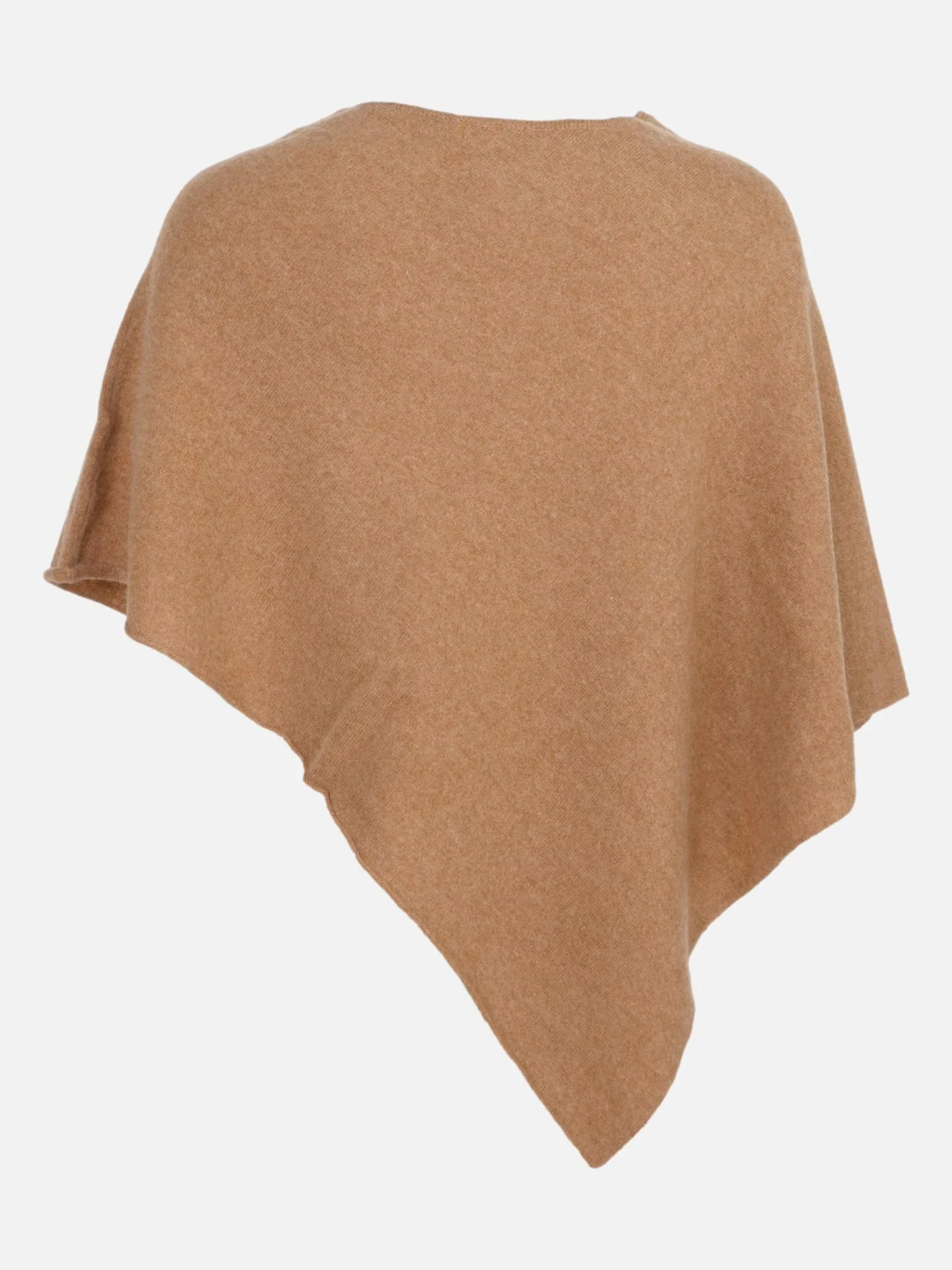 SY- 24001 Poncho - 100% Kashmir - Cashew - Image 5
