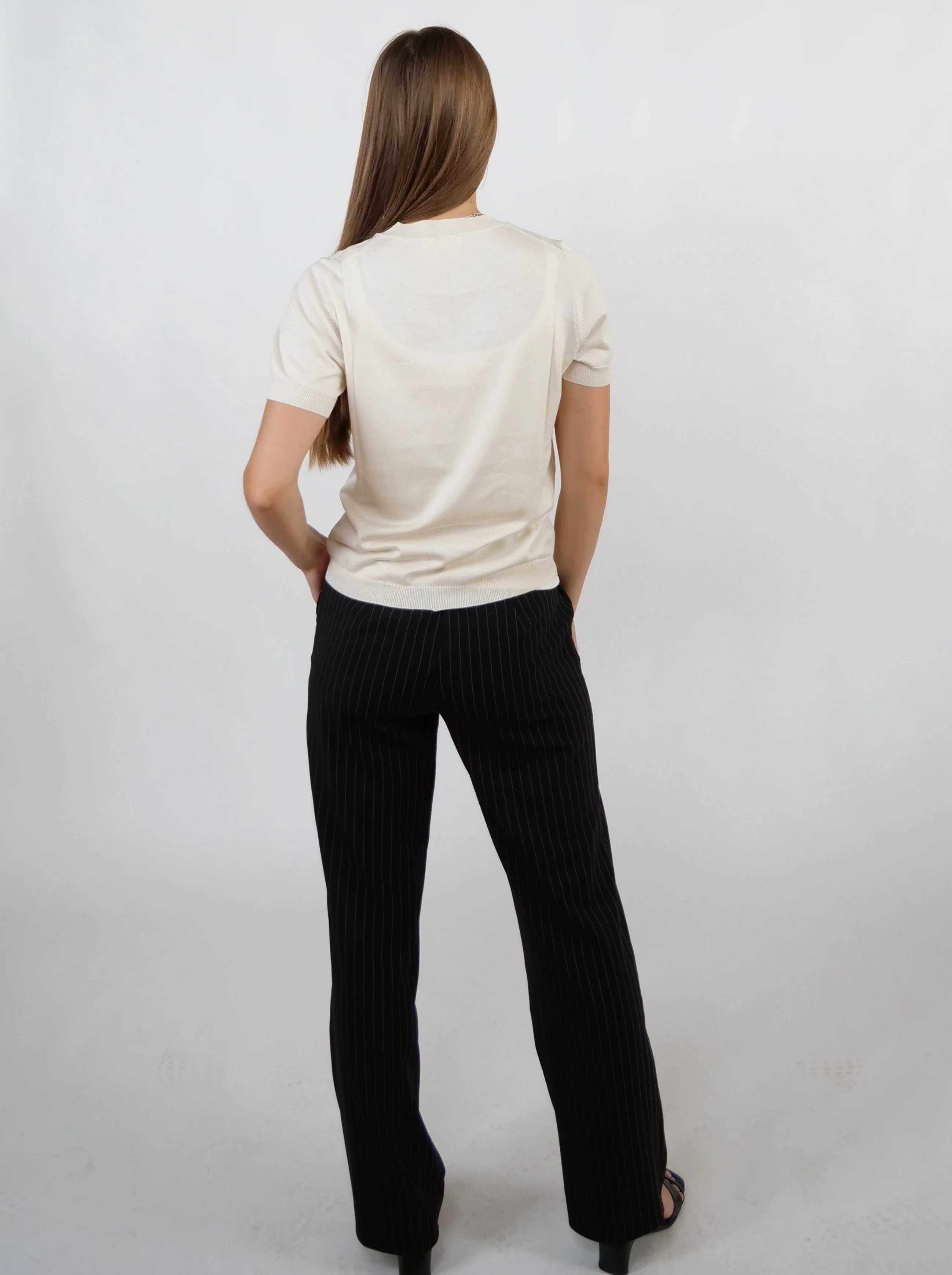 SY -E002 Womens Shirt - Cashmere Blend - Kvinder - Elfenben - Image 7