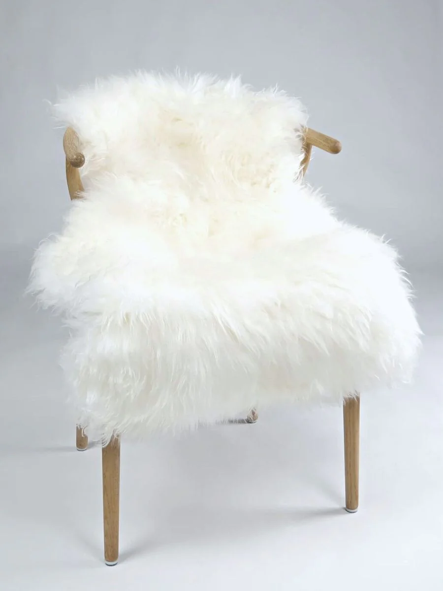 New Zeeland Lammeskind til stol 60*90 cm. - Hvid - Image 2