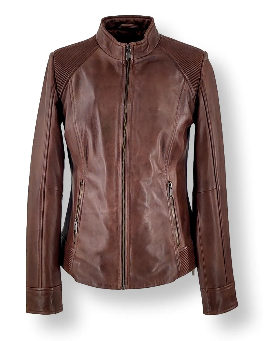 Voila - Lamb Malli Leather - Kvinder - Kakao - Image 9