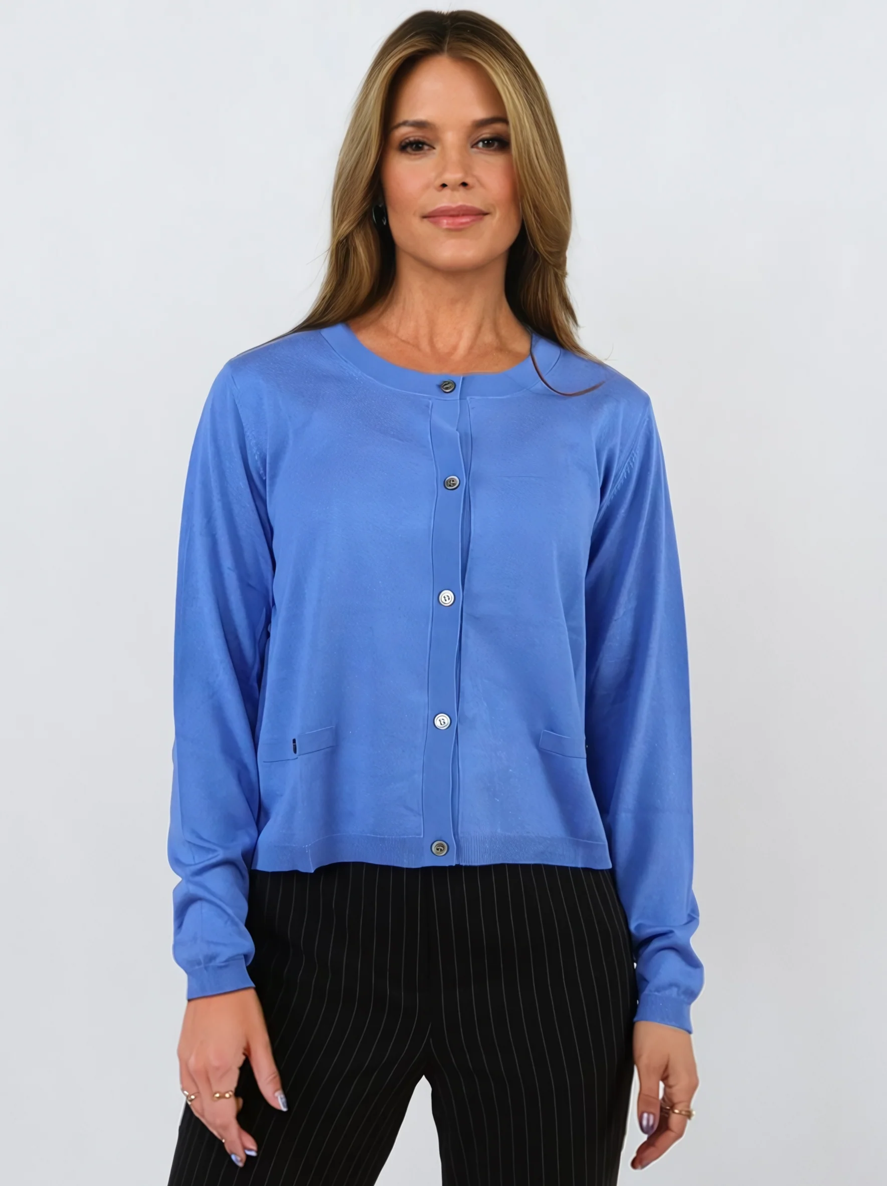 WOCA24003 Womens Cardigan - Cashmere -blanding - Kvinder - Splendor