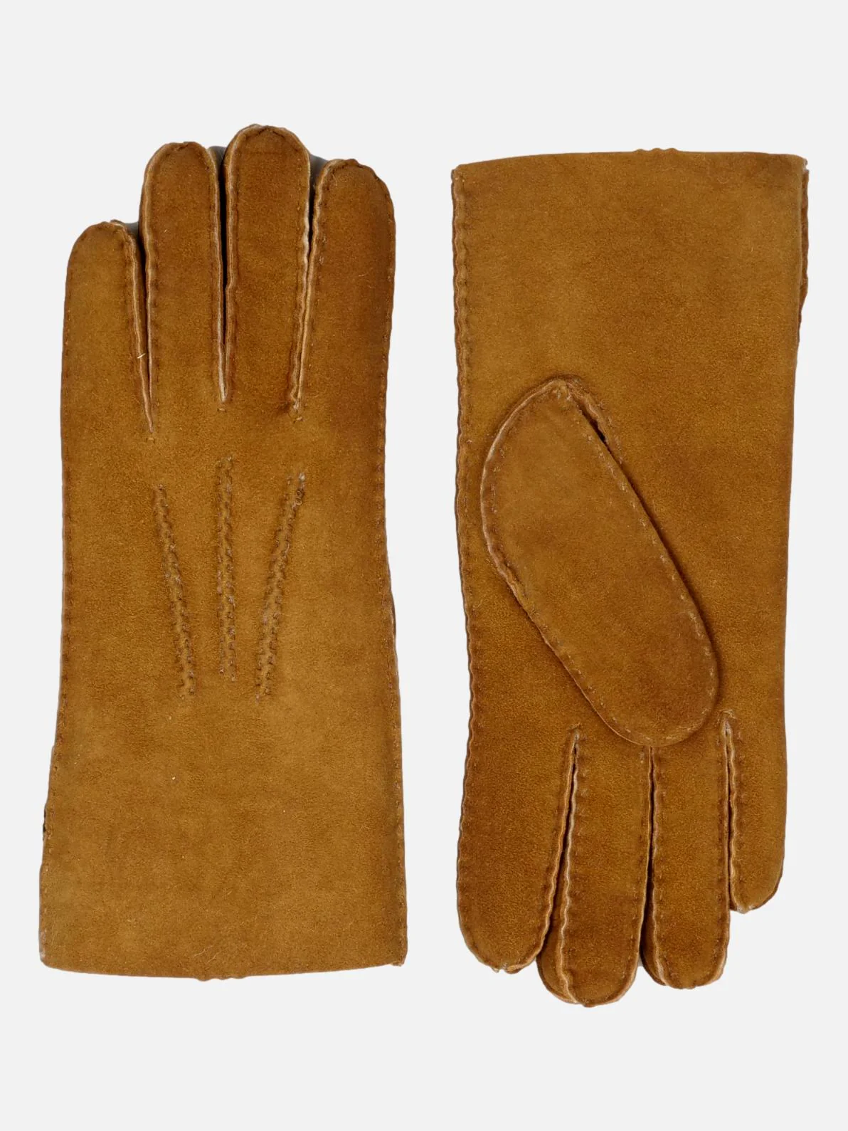 ZXM-010 - Rulam handske - Herre og Dame - Mørke cognac - Image 3