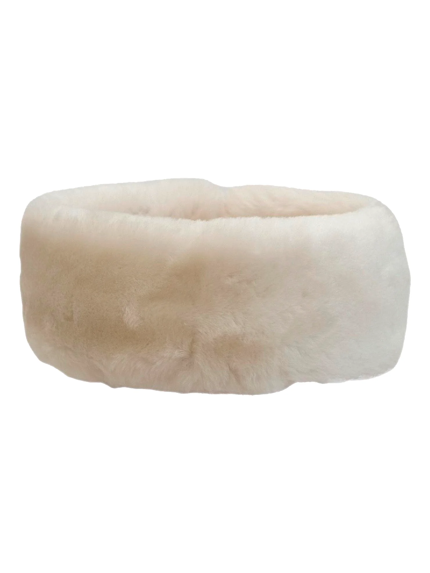 ZXM-202 Pandebånd lamme pels - Beige - Image 3